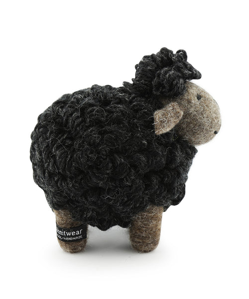 Knitted Sheep Large | Anthracite Grey