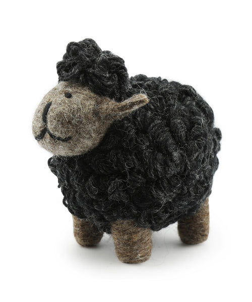 Knitted Sheep Large | Anthracite Grey