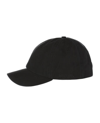 Stetson Baseball Cap Cotton | Black