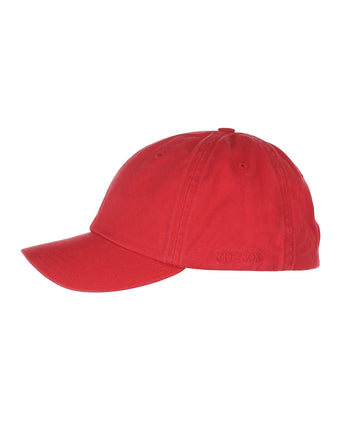 Stetson Baseball Cap Cotton | Red