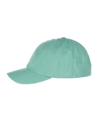 Stetson Baseball Cap Cotton | Moss Green