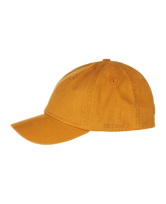 Stetson Baseball Cap Cotton | Orange