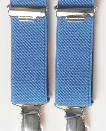 Smalle Bretels met clips | Blauw