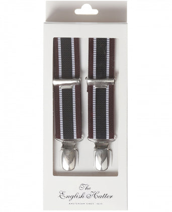 Smalle Bretels met clips | Blauw