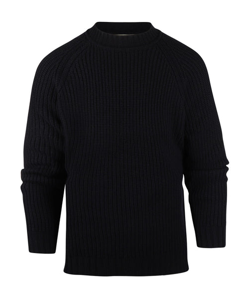 William Lockie Sweater Joss Earl Round Neck | Navy
