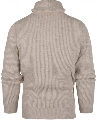 William Lockie Pullover Shawl Collar | Cobble
