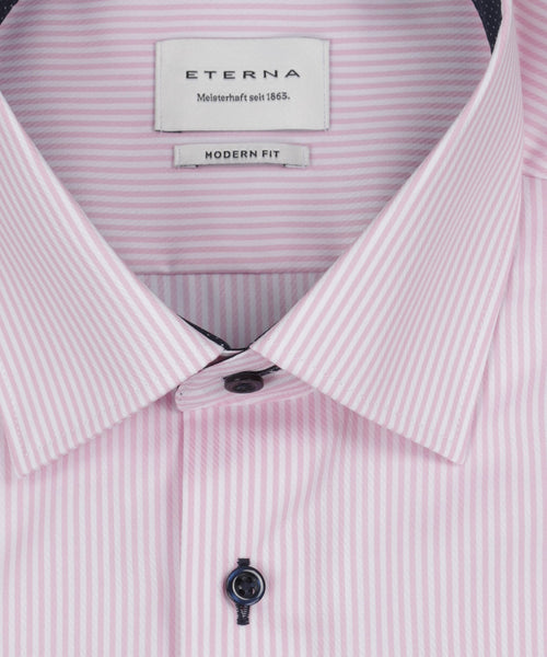 Shirt striped | Pink