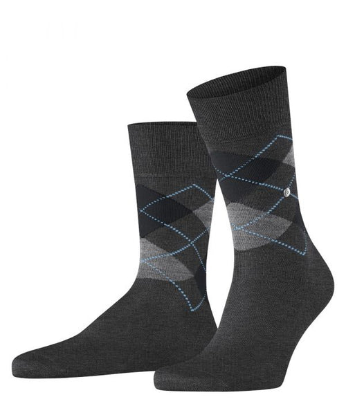 Manchester men's socks | Anthracite Mel.