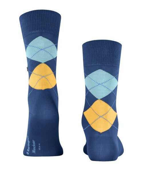 Manchester men's socks | Blue