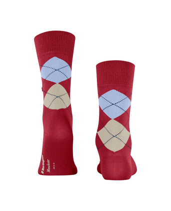 Manchester heren sokken | Rood