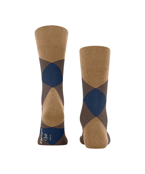 Clyde men's socks | Brown