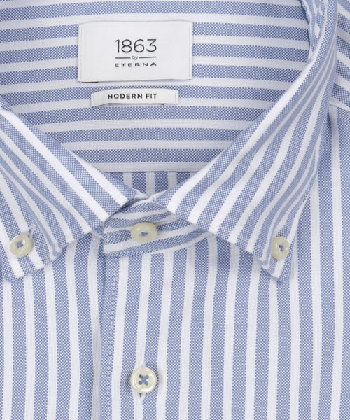 Overhemd Wide Spread | Blauw