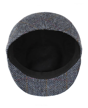Tweed Cap Voorgevormd | Blauw