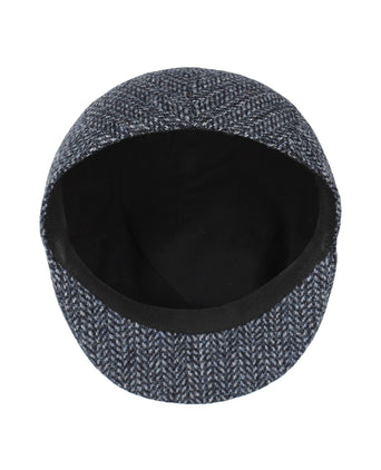 Tweed Cap Voorgevormd | Blauw