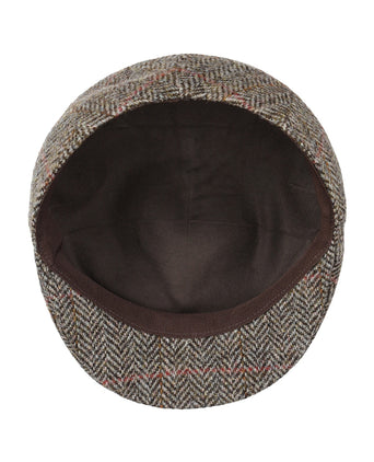 Tweed Cap Voorgevormd | Bruin
