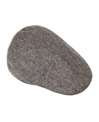Tweed Cap Voorgevormd | Bruin