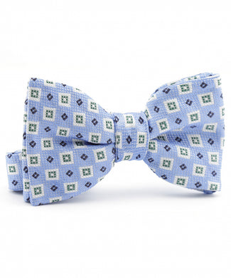 Silk bow with print | Design Silk bow with print | Design