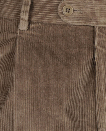 Corduroy Pants Wide Rib | Brown