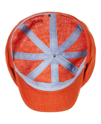 Hatteras Linnen Herringbone | Oranje