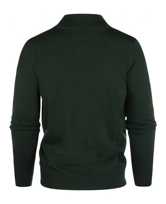 Merino Zip Vest | Green