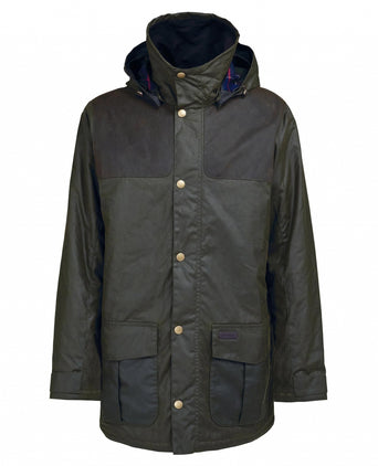 Barbour Ollerton Wax Jacket | Green
