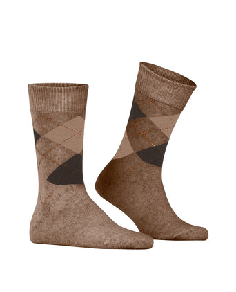 Burlington Dundee Sock | Brown