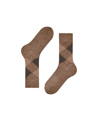 Burlington Dundee Sock | Brown