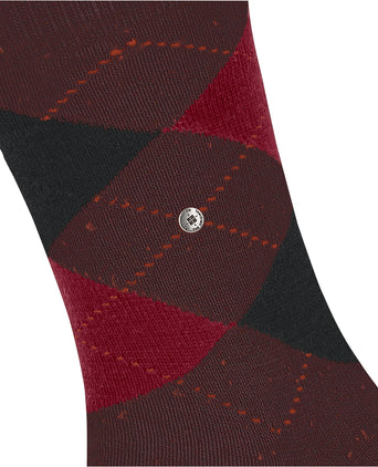 Burlington Dundee Sock | Red