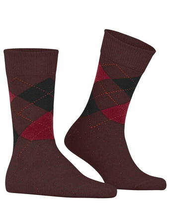 Burlington Dundee Sock | Red