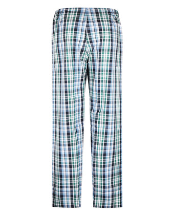 Derek Rose Flannel Pyjama Set | Blauw