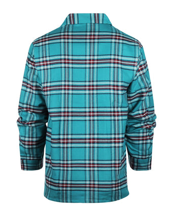 Derek Rose Flannel Pyjama Set | Green