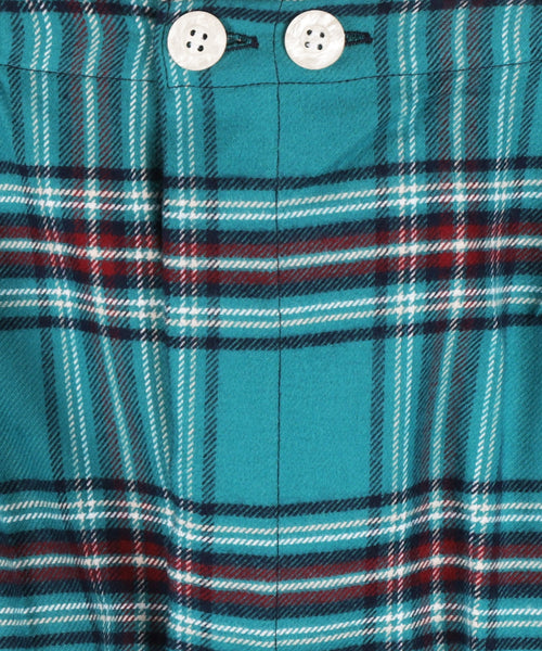 Derek Rose Flannel Pyjama Set | Groen