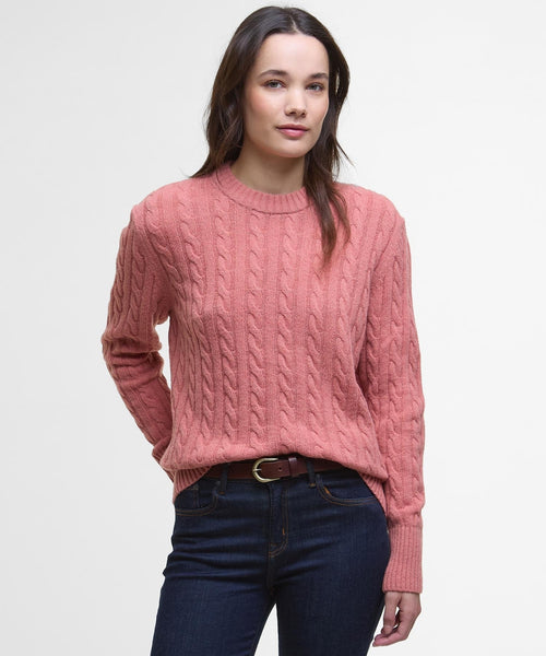 Barbour Women's Belford Knited Jumper | Pink