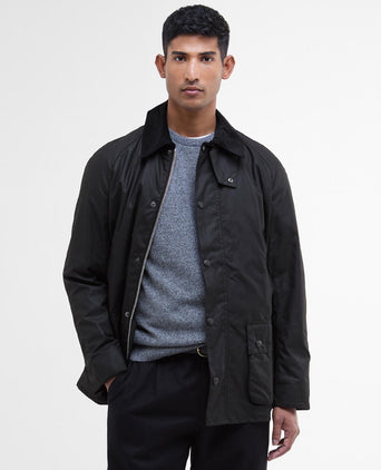 Ashby Wax Jacket | Black