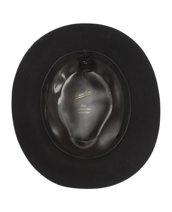 Italian Fedora Hat | Black