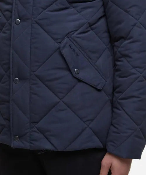 Barbour Chelsea Quilted Jacket | Navy Blue
