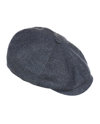 Stetson Hatteras Virgin Wool/Linen | Blue