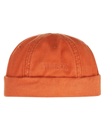 Docker Hat Cotton | Orange