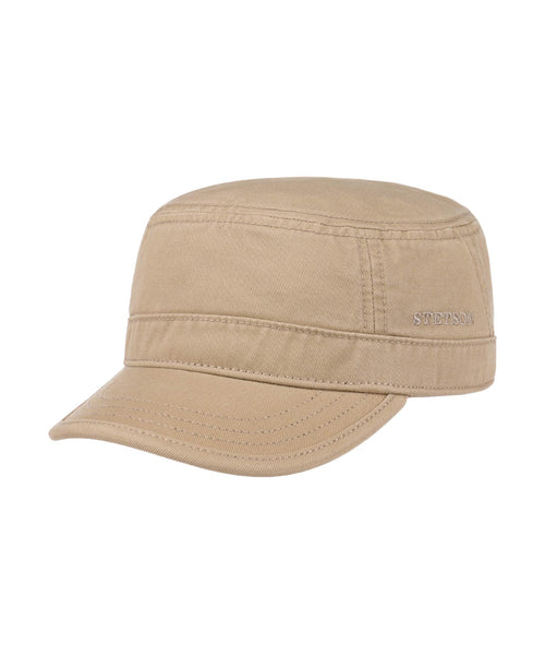 Army Cap Cotton | Camel