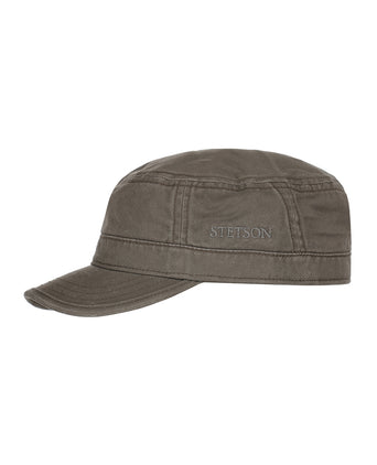Army Cap Cotton | Olive Green