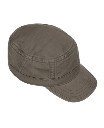 Army Cap Cotton | Olive Green