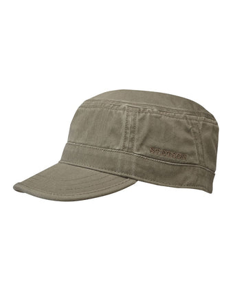 Army Cap Cotton | Olive Green