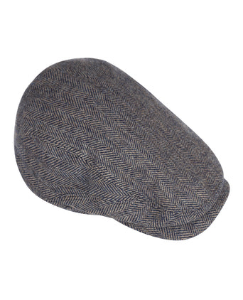 Stetson Driver Cap Herringbone | Brown
