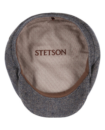 Stetson Driver Cap Herringbone | Brown
