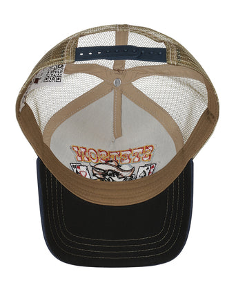 Trucker Cap Riding Hot Rod | Blue