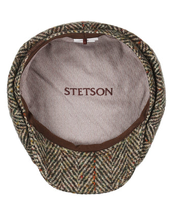 Stetson Hatteras Herringbone WV | Olive/Beige
