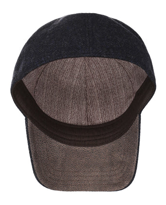 Setson Baseball Cap Herringbone | Blue Herringbone