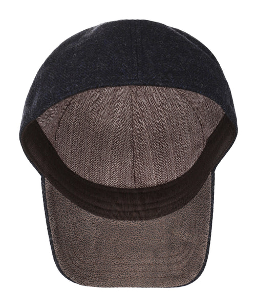Setson Baseball Cap Herringbone | Blue Herringbone