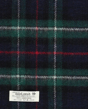 Checked Lambswool Scarf | MacKenzie