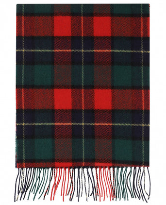 Checked Lambswool Scarf | Kilgore Tartan